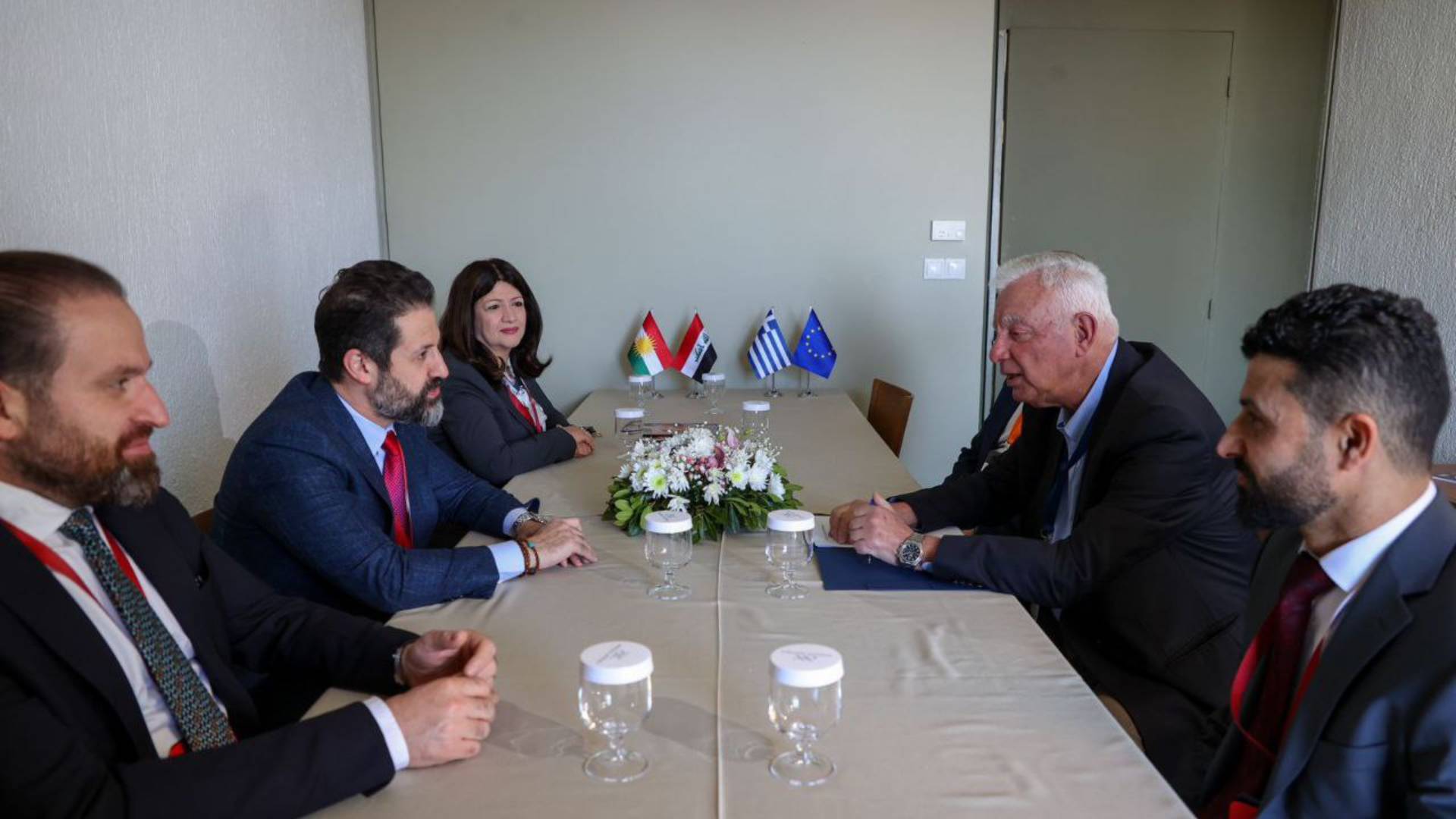 Deputy Prime Minister of Kurdistan Region and Greek Deputy Prime Minister. 